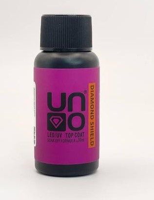 Топ Uno Diamond Shield Top Coat без липкого шару, 30мл
