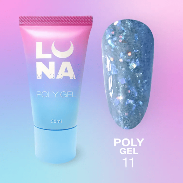 Полігель для нарощування Luna Poly Gel 11, 30мл