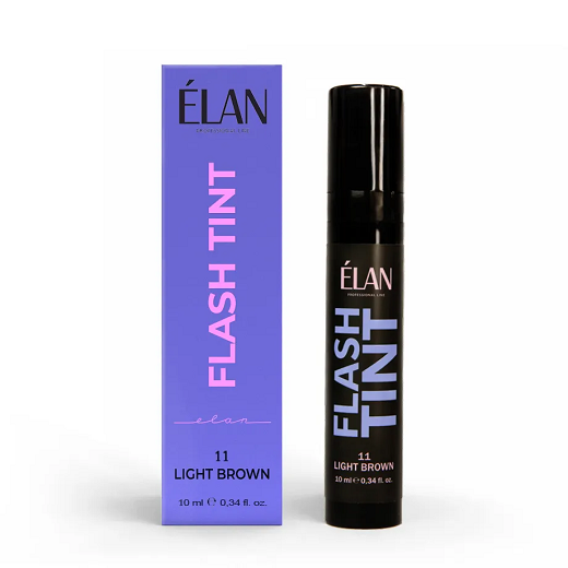 Фарба для брів та вій ELAN Flash Tint, 11 Light Brown, 10мл