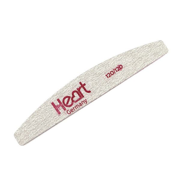 Пилка для ногтей HEART Half 120/120