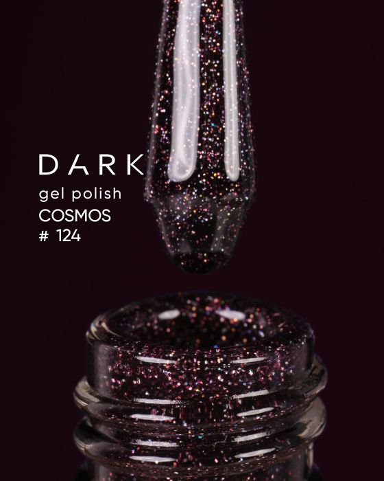 Гель-лак Dark Cosmos 124, 10мл