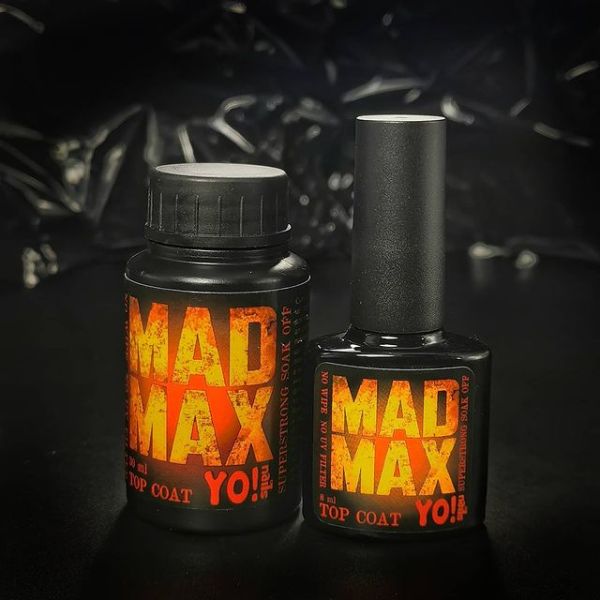Суперстійкий топ без липкого шару Mad Max Yo! Nails