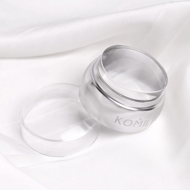 Komilfo штамп і скрапер (прозорий) 5*7 см