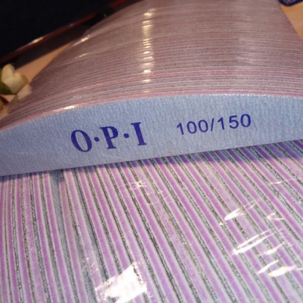 Пилка OPI серая луна  100/150 