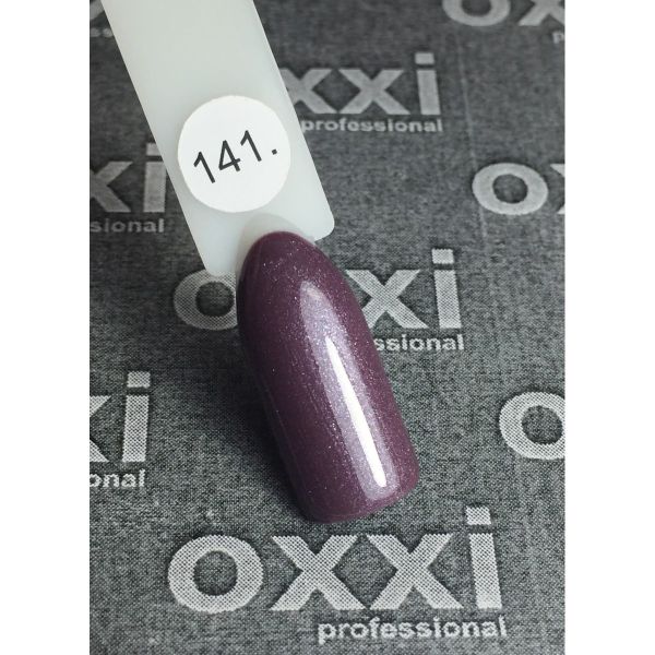 Гель-лак OXXI Professional №141 (серо-лиловый с микроблеском), 8 мл