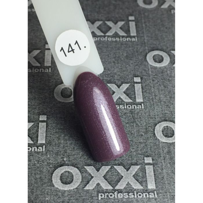 Гель-лак OXXI Professional №141 (серо-лиловый с микроблеском), 8 мл