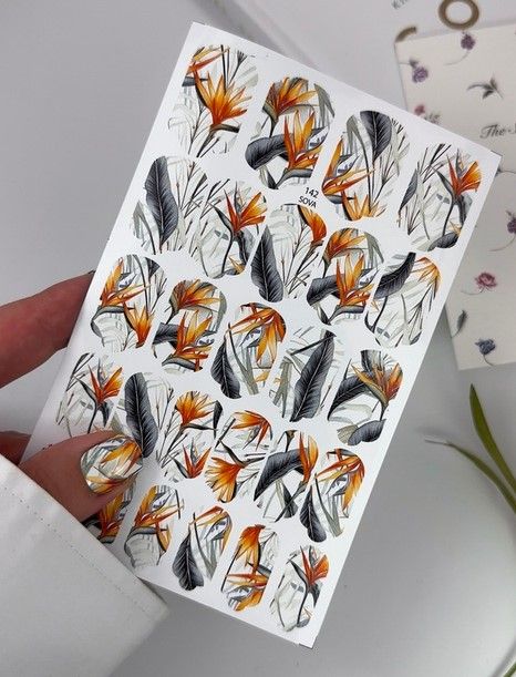 Плівка для манікюру SOVA Decor 142