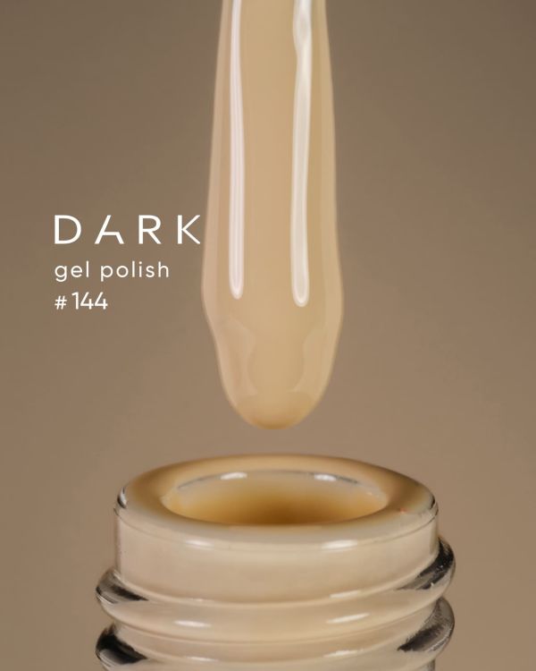 Гель-лак Dark 144 слоновая кость