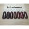 Гель-лак OXXI Professional №144 (очень темный коричневый с микроблеском), 8 мл