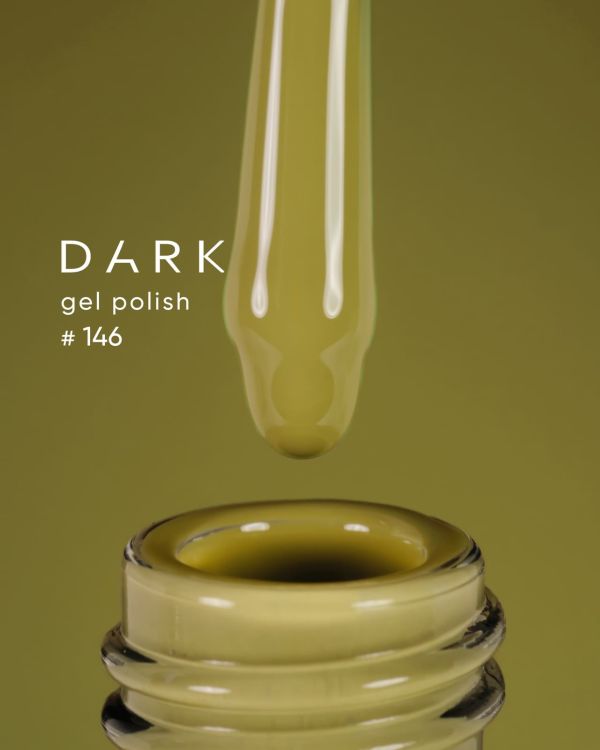 Гель-лак Dark 146 оливковый
