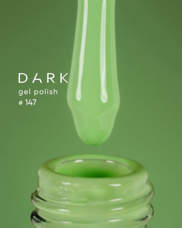 Гель-лак Dark 147 салатовый