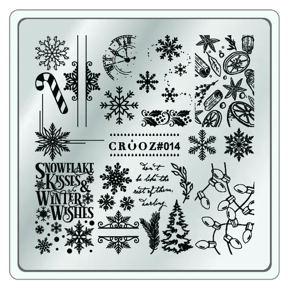 Пластина для стемпинга Crooz  14