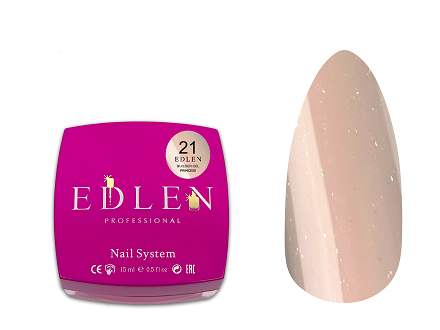 Гель Edlen Builder Gel Princess 15мл 021 теплий бежевий