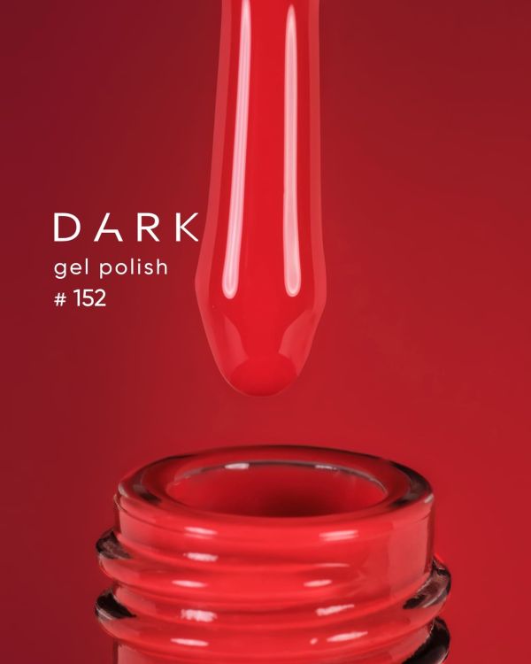 Гель-лак Dark 152 алый