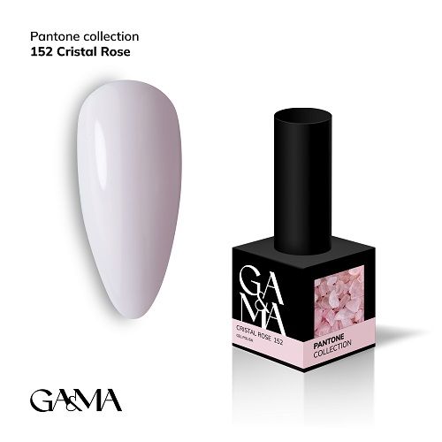 Гель-лак GaMa Pantone collection 152 Cristal Rose 10мл