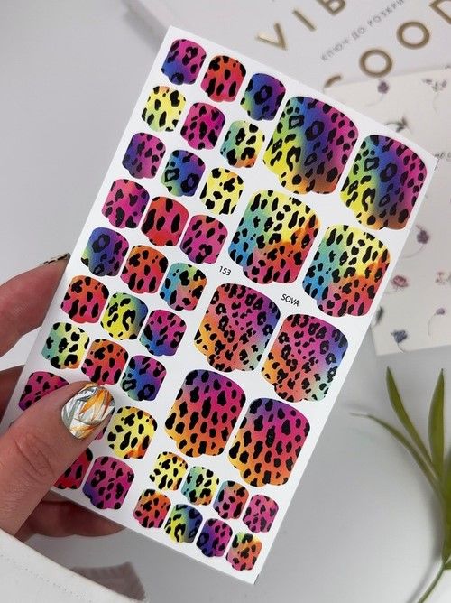 Плівка для педикюру SOVA Decor 153