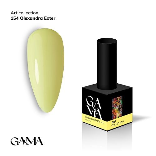 Гель-лак GaMa Art collection 154 Olexandra Exter  10мл