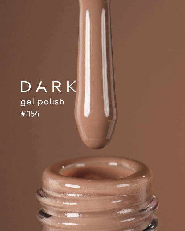Гель-лак Dark 154 карамельный