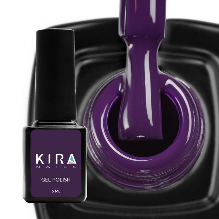 Гель-лак Kira Nails №157 (темно-синий, эмаль), 6 мл