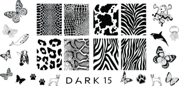Пластина для стемпинга DARK 15