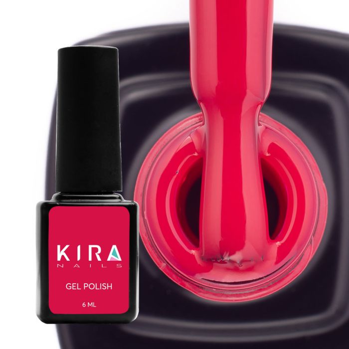 Гель-лак kira nails №164 (винный, эмаль), 6 мл 