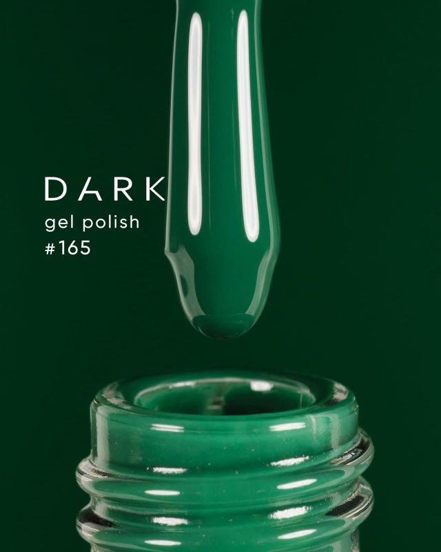 Гель-лак Dark 165 нефритовий