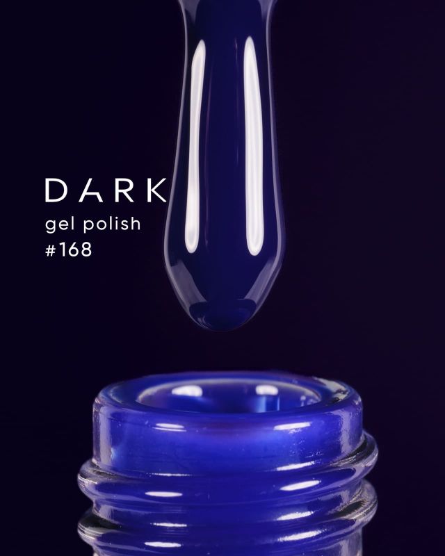 Гель-лак Dark 168 индиго 