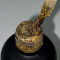 Золотий світловідбиваючий топ БЕЗ липкого шару ART Flash Top Gold 10 мл