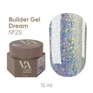Гель Valeri Builder Dream 25, 15мл