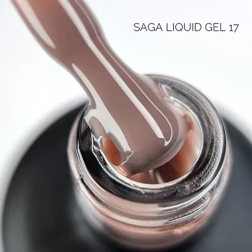 Жидкий гель SAGA Liquid Gel №17, 15 мл