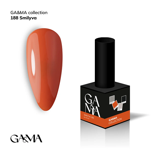 Гель-лак Ga&Ma collection Smilyva 188 10мл