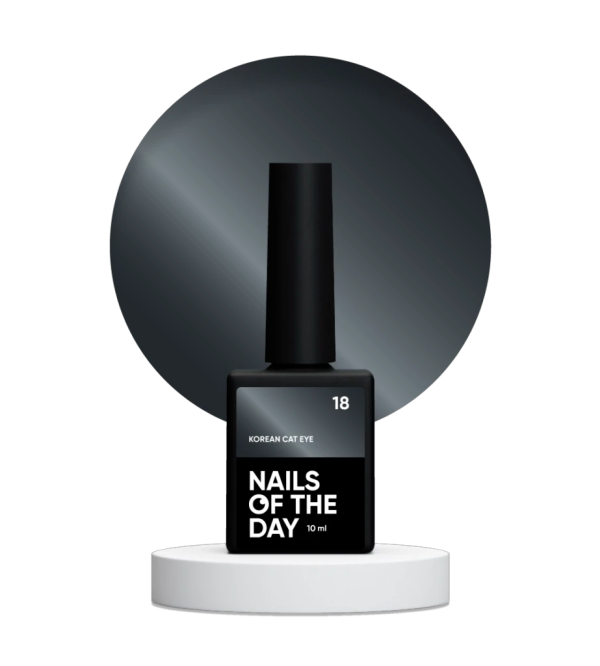 Гель-лак NailsOfTheday  Korean cat eye 18, темно-синій 10мл