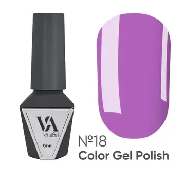 Гель лак Valeri 6 ml №18 сиреневый