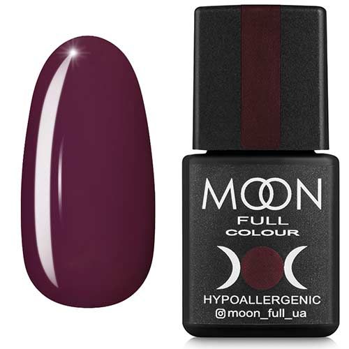 Гель-лак MOON FULL color Gel polish №191 (темний каштан, емаль), 8 мл