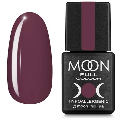 Гель-лак MOON FULL color Gel polish №192 (коричнево-серый, эмаль), 8 мл