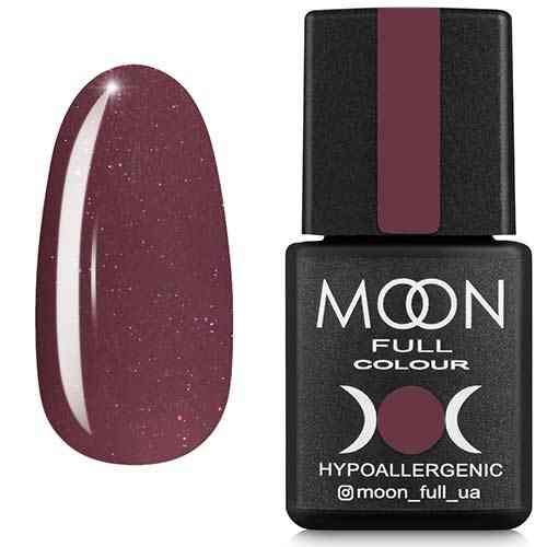 Гель-лак MOON FULL color Gel polish №194 (пурпурный, микроблеск), 8 мл