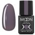 Гель-лак MOON FULL color Gel polish №195 (темний попіл, емаль), 8 мл