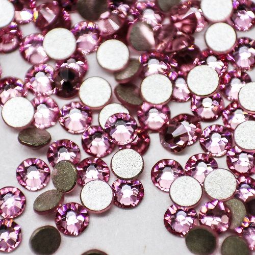 Стразы для ногтей стекло Rose SS3  100шт