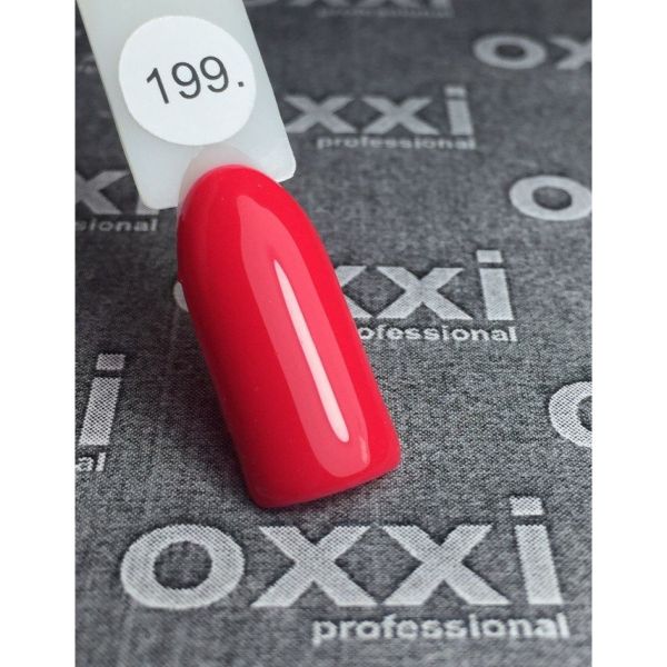 Гель лак Oxxi №199 8мл кораллово-розовый