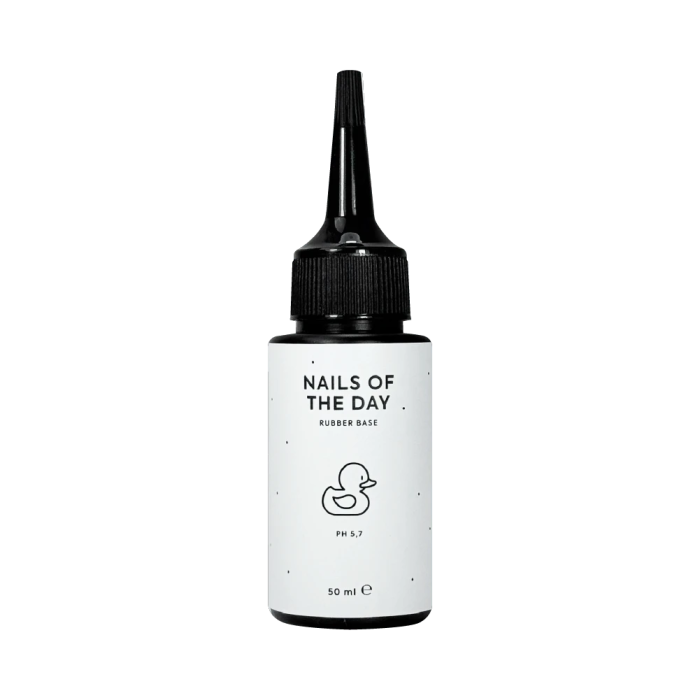 Каучукова база для нігтів NAILSOFTHEDAY Rubber base, 50мл