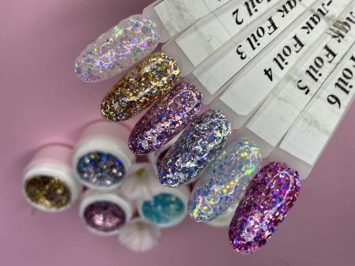 Гель-лак на розлив баночка 5г Foil  №6