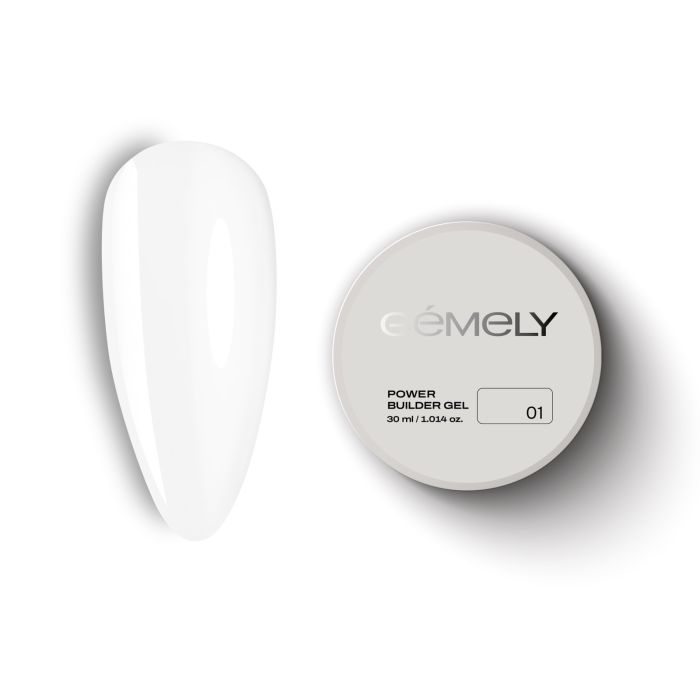 Гель GEMELY Power builder gel 01, 15мл