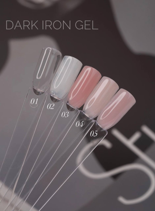 Гель желе Dark Iron gel №01 