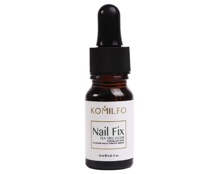  Komilfo Nail Fix Tea Tree Elixir – еліксир для нігтів, 10 мл