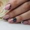 Топ зі срібним глітером Nail Apex Glitter Silver 15мл