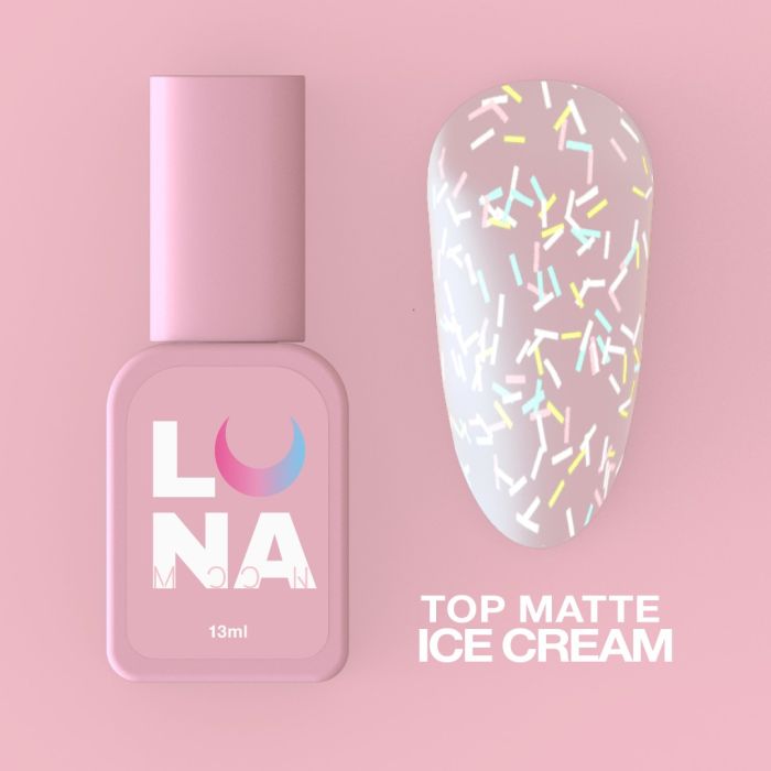 Топ матовий Luna Top Matt Ice Cream 13ml