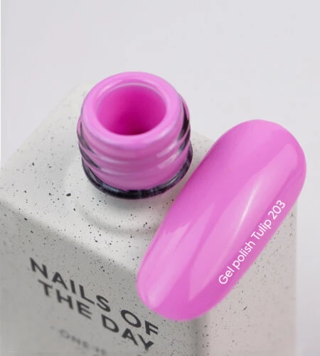 Гель-лак NailsOfTheDay 203 Tulip  холодный розовый, 10мл 