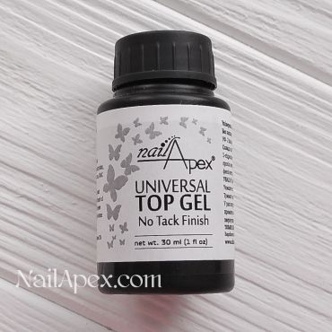 Універсальний каучуковий топ Nailapex Universal Top 30ml без липкого шару