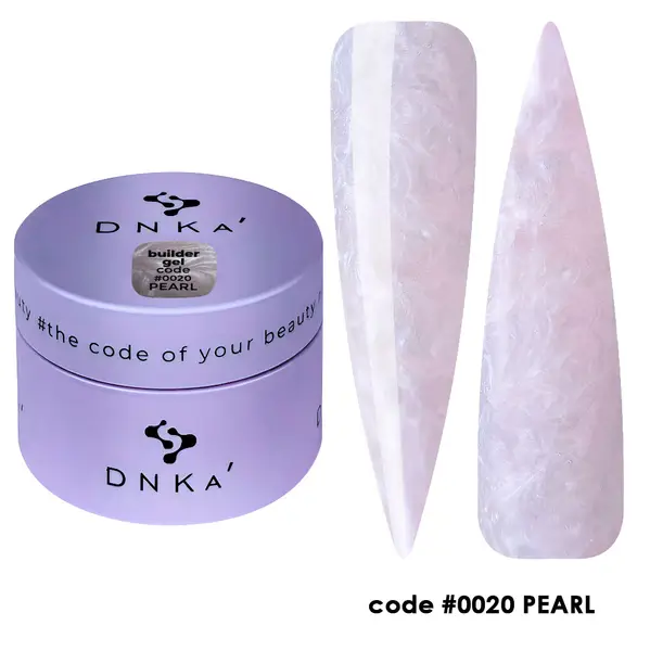 Гель перламутровый DNKa' Builder Gel  0020 Pearl