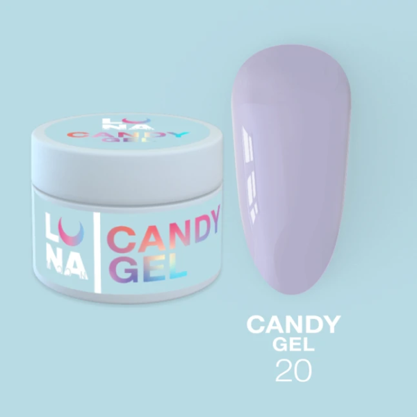 Гель для нарощування Luna Candy Gel 20 15мл